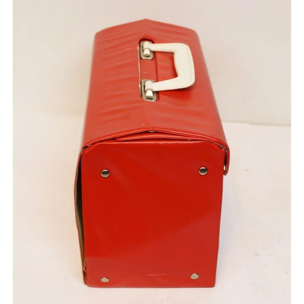 Doctor Medicus Kid Med Kit Box Medicine Pretend Play Vinyl Fold Out Storage Case
